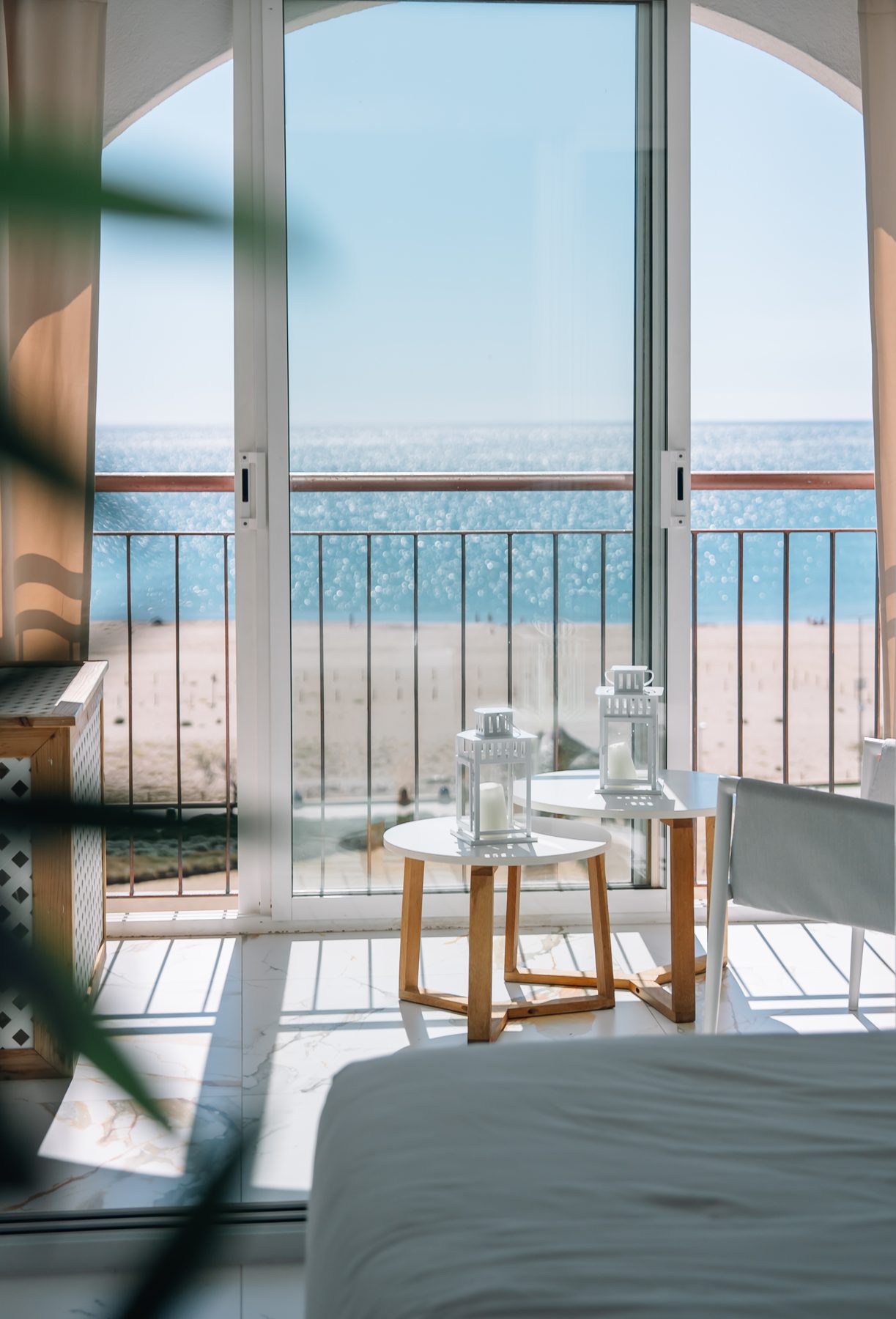 Balkon met zicht op zee